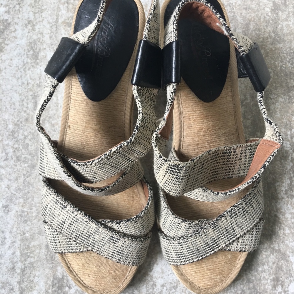 Lucky Brand Espadrille Wedges